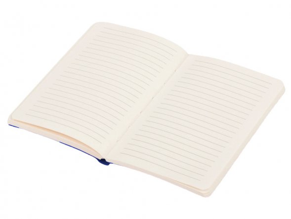 Блокнот Softy 2.0, гибкая обложка A6, 80 листов, синий 