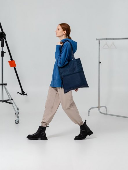 Сумка для покупок Triangel, синяя 