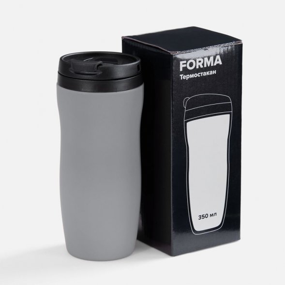 Термостакан Forma, серый 