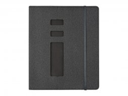 Ежедневник недатированный А5  La Manche, серый графитовый