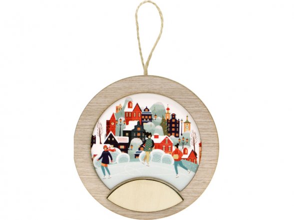 Подвеска с подсветкой, круг 