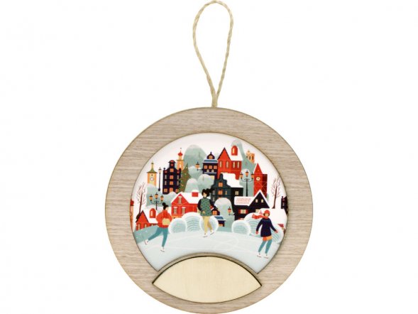 Подвеска с подсветкой, круг 