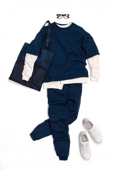 Джоггеры Kosmos 2.0, кремовые 