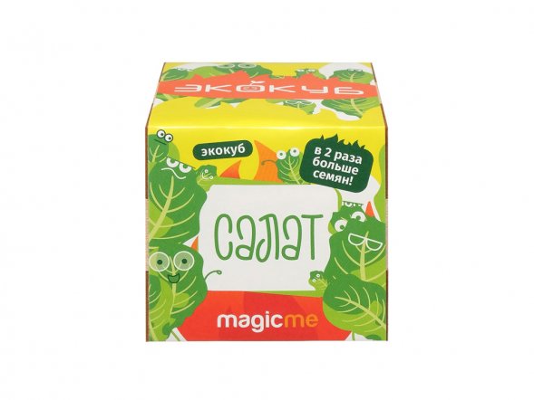 Набор для выращивания Экокуб Magicme Салат 