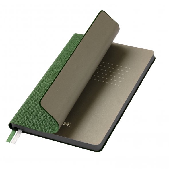 Ежедневник Tweed недатированный, зеленый 