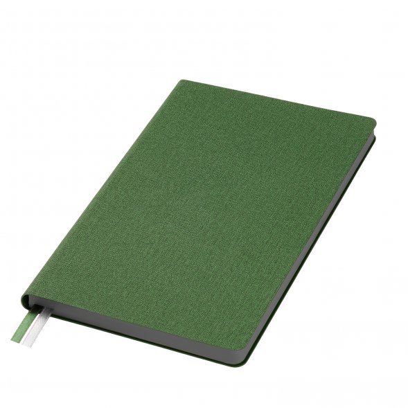 Ежедневник Tweed недатированный, зеленый 