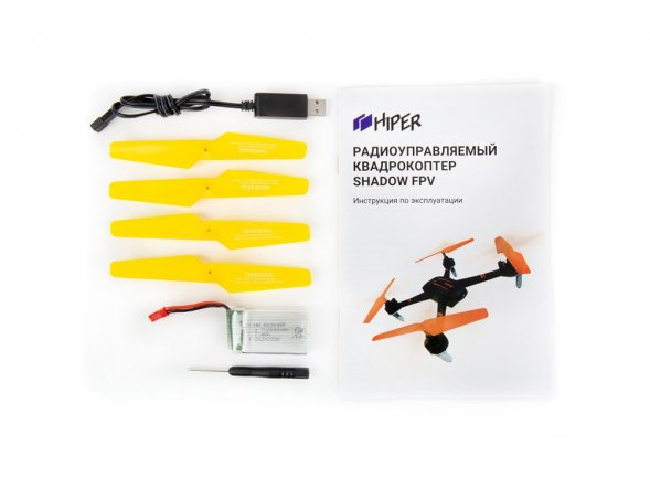 Радиоуправляемый квадрокоптер HIPER SHADOW FPV 