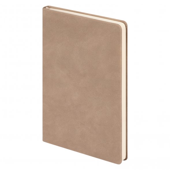 Ежедневник Stella недатированный с магнитом на обложке, бежевый 
