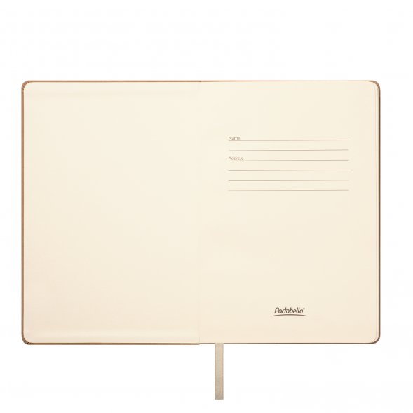 Ежедневник Stella недатированный с магнитом на обложке, бежевый 