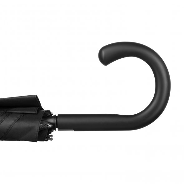 Зонт-трость с квадратным куполом Mistral, черный 