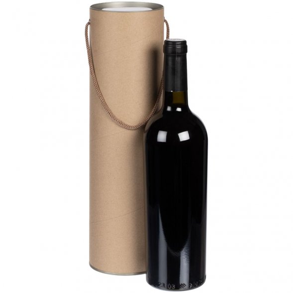 Тубус для бутылки Tinto, крафт 