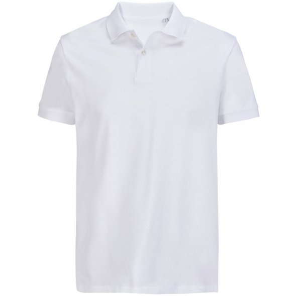 Рубашка поло унисекс Pacific, белая 