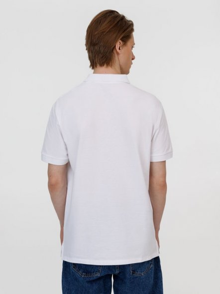 Рубашка поло унисекс Pacific, белая 