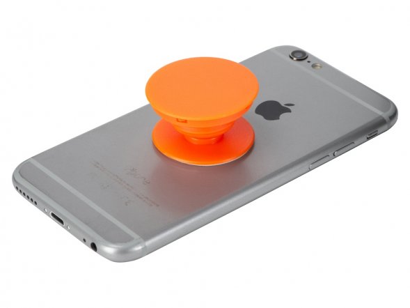 Держатель для телефона Pop Stand, оранжевый 