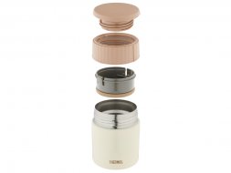 Термос из нерж. стали для еды тм THERMOS JBQ-400-MLK 0.4L, белый