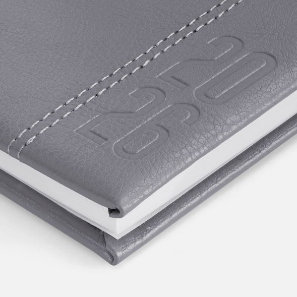 Еженедельник Baza, датированный, серый 