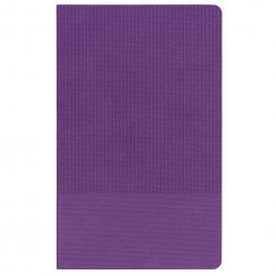 Ежедневник Knit, недатированный, фиолетовый