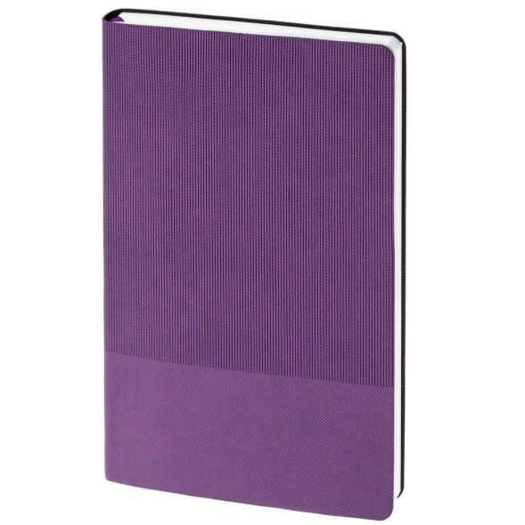 Ежедневник Knit, недатированный, фиолетовый 