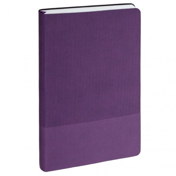 Ежедневник Knit, недатированный, фиолетовый 