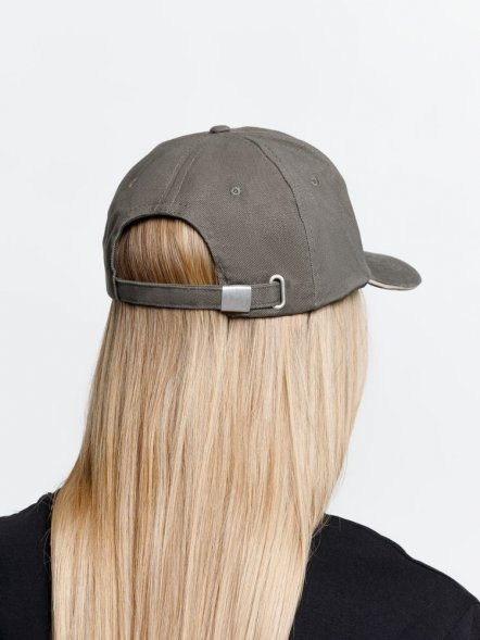 Бейсболка Long Beach, хаки с бежевым 