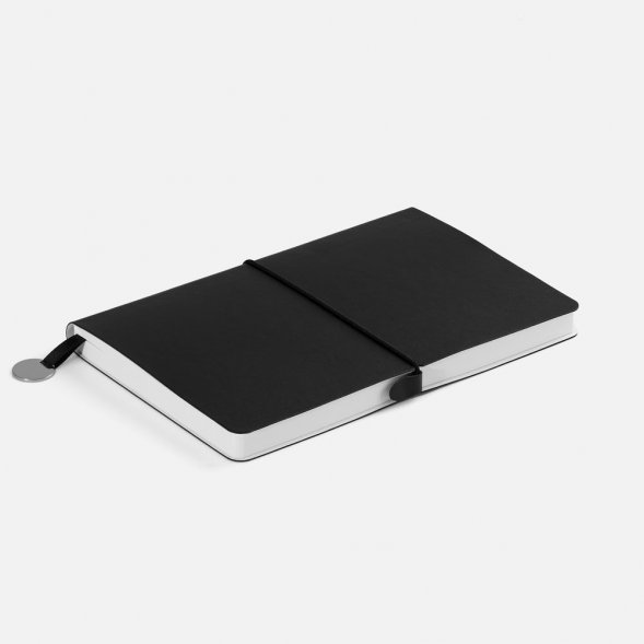 Ежедневник Waltz, недатированный, черный 