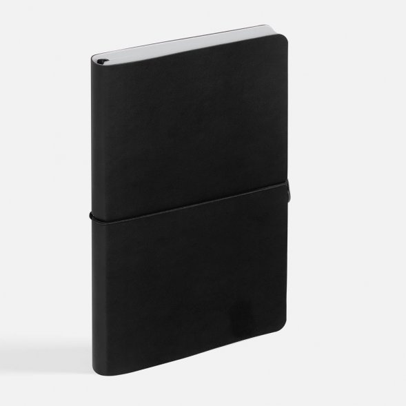 Ежедневник Waltz, недатированный, черный 