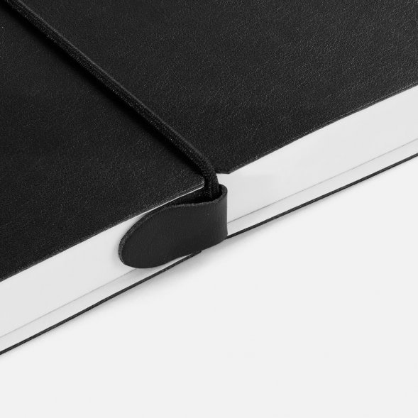 Ежедневник Waltz, недатированный, черный 