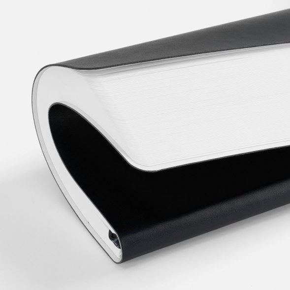 Ежедневник Waltz, недатированный, черный 