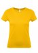 Футболка женская E150, желтая 