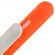 Ручка шариковая Swiper Soft Touch, неоново-оранжевая с белым 
