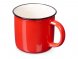Кружка с каймой Countryside M, красный 410ml 