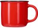 Кружка с каймой Countryside M, красный 410ml 