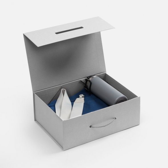 Коробка складная New Case Fold, серая 