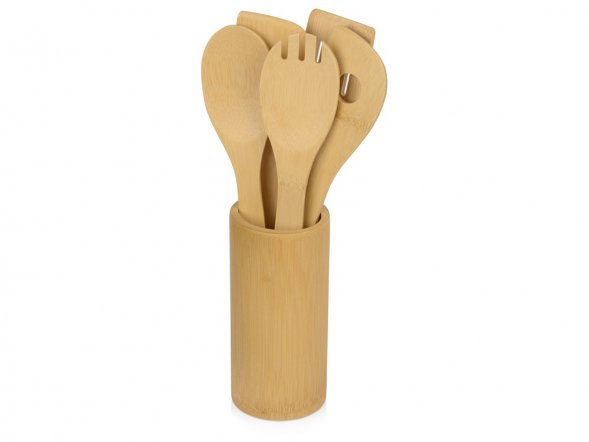 Набор кухонных принадлежностей из бамбука 6в1 Bestie 