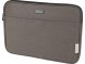 Чехол для 14-дюймового ноутбука Joey объемом 2 л из брезента, переработанного по стандарту GRS, серый 