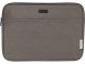 Чехол для 14-дюймового ноутбука Joey объемом 2 л из брезента, переработанного по стандарту GRS, серый 