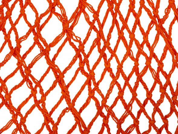 Авоська Dream L наплечная 25 литров с кожаными ручками, оранжевый (5) 