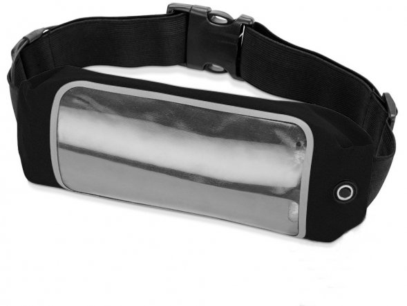 Сумка на пояс Спринт, черный 
