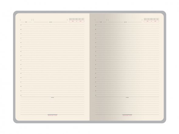 Ежедневник В5 недатированный Leggenda, зеленый 