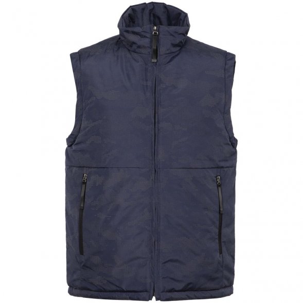 Жилет светоотражающий Lattvind, темно-синий 