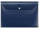 Папка-конверт А4 с кнопкой, синий 