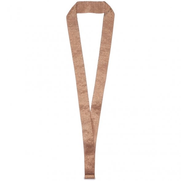 Лента для медали с пряжкой Ribbon, бронзовая 