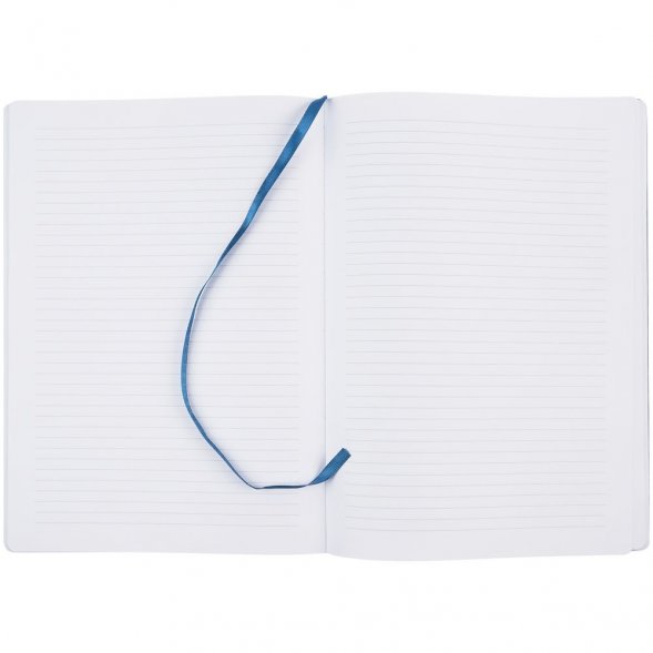 Блокнот Urban, в линейку, синий 
