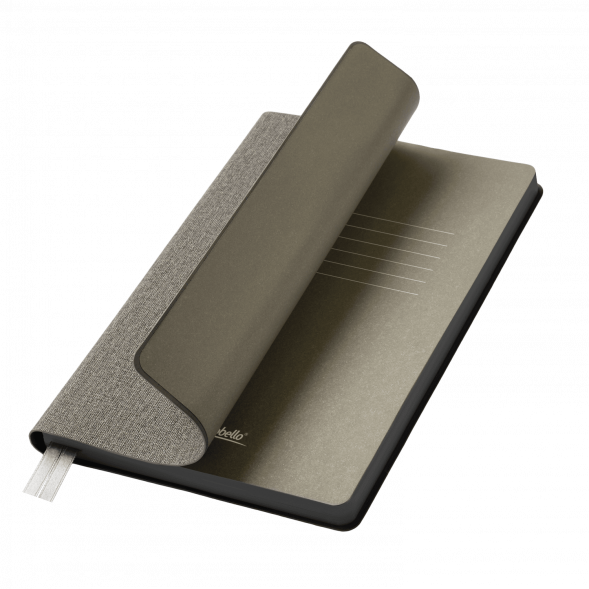 Ежедневник Tweed недатированный, серый 