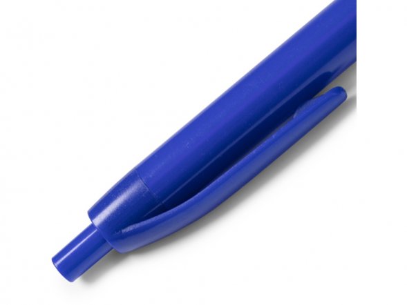 Ручка пластиковая шариковая STIX, черные чернила, королевский синий 