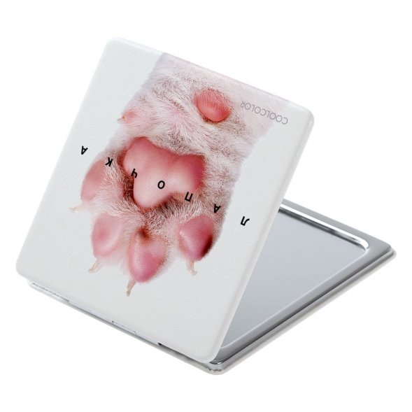 Зеркало «Лапочка», квадратное 