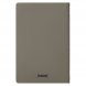 Блокнот Alpha slim, серый 