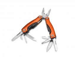 Подарочный набор Путешественник с флягой и мультитулом, оранжевый