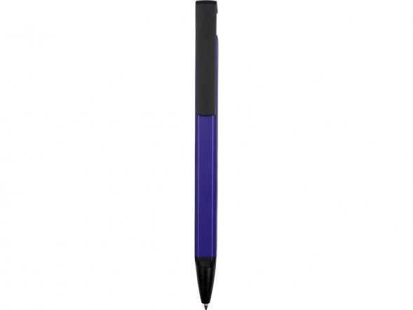 Ручка-подставка металлическая, Кипер Q, синий/черный 