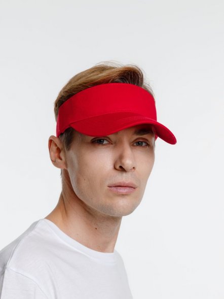 Козырек Viseros, красный 